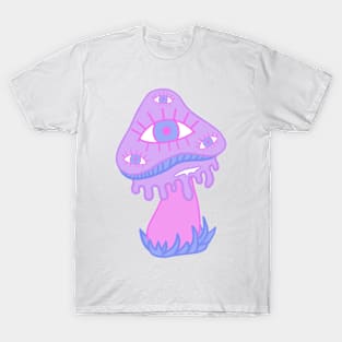 Trippy Mushroom with Eyes T-Shirt